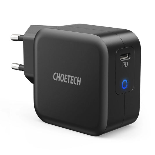 Choetech GaN USB Type C wall charger 61W Power Delivery black (Q6006)_0