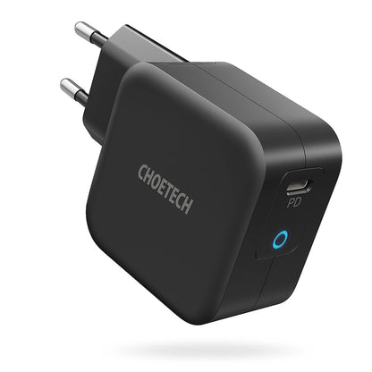 Choetech GaN USB Type C wall charger 61W Power Delivery black (Q6006)_1