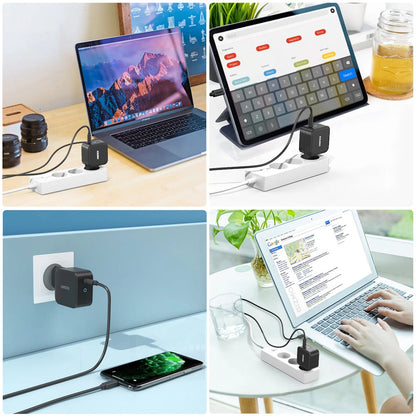 Choetech GaN USB Type C wall charger 61W Power Delivery black (Q6006)_8