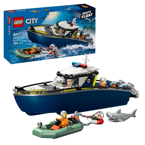 Konstruktionsspielzeug LEGO / 60456 / City Verfolgungsjagd im Polizeiboot_0
