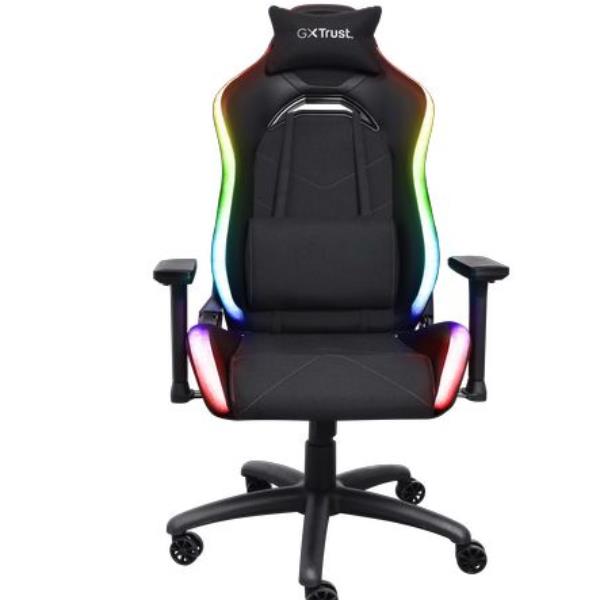 GXT 719 RUYA RGB SEDIA GAMING ILLUMINATA RGB - NERA_0