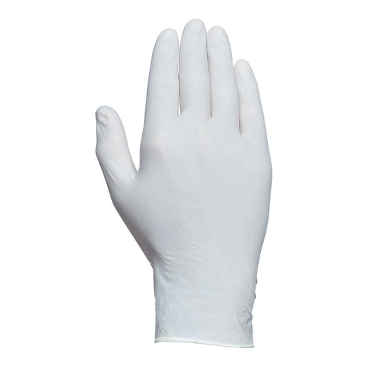 Caixa 100 luvas descartÃ¡veis latex com pÃ³ tamanho 7 juba_0