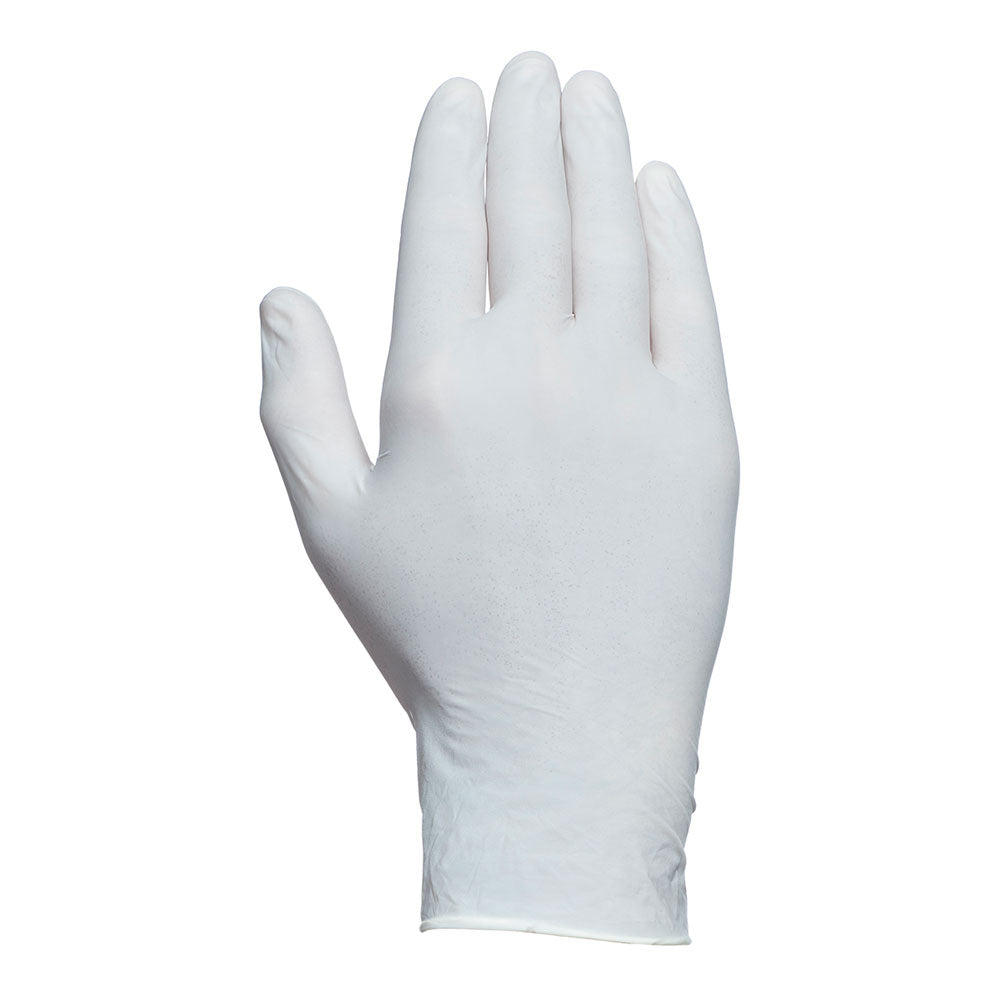 Caixa 100 luvas descartÃ¡veis latex com pÃ³ tamanho 8 juba_0