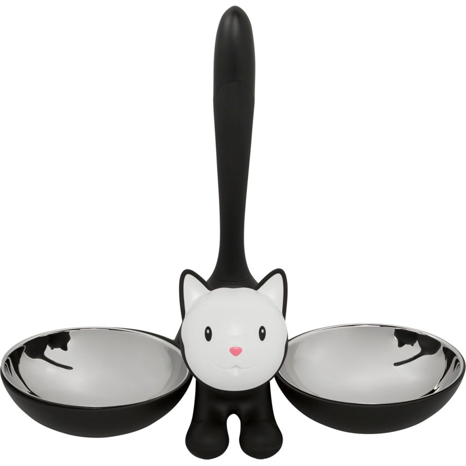 Tigela para Gato Alessi / Preto / AMMI09 B_1