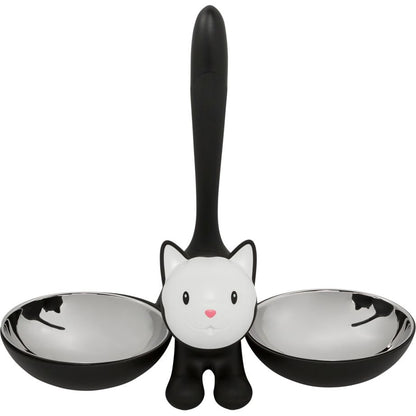 Tigela para Gato Alessi / Preto / AMMI09 B_1