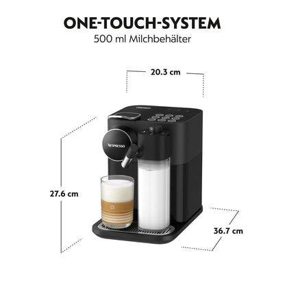 Máquina de Café Nespresso Delonghi Grand Lattisima EN640B - Preta