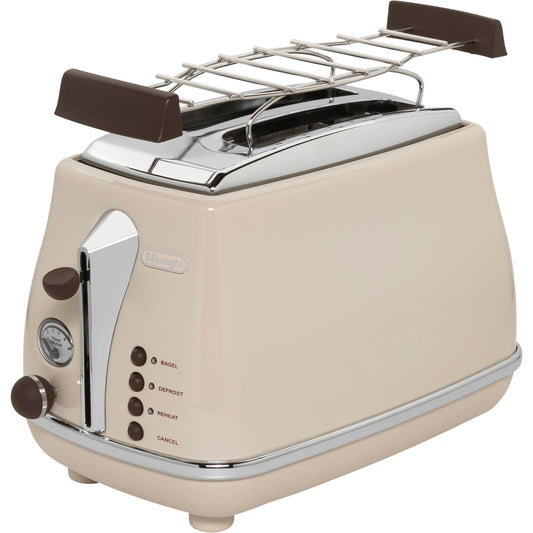 Torradeira De'Longhi Icona Vintage CTOV 2103.BG Bege
