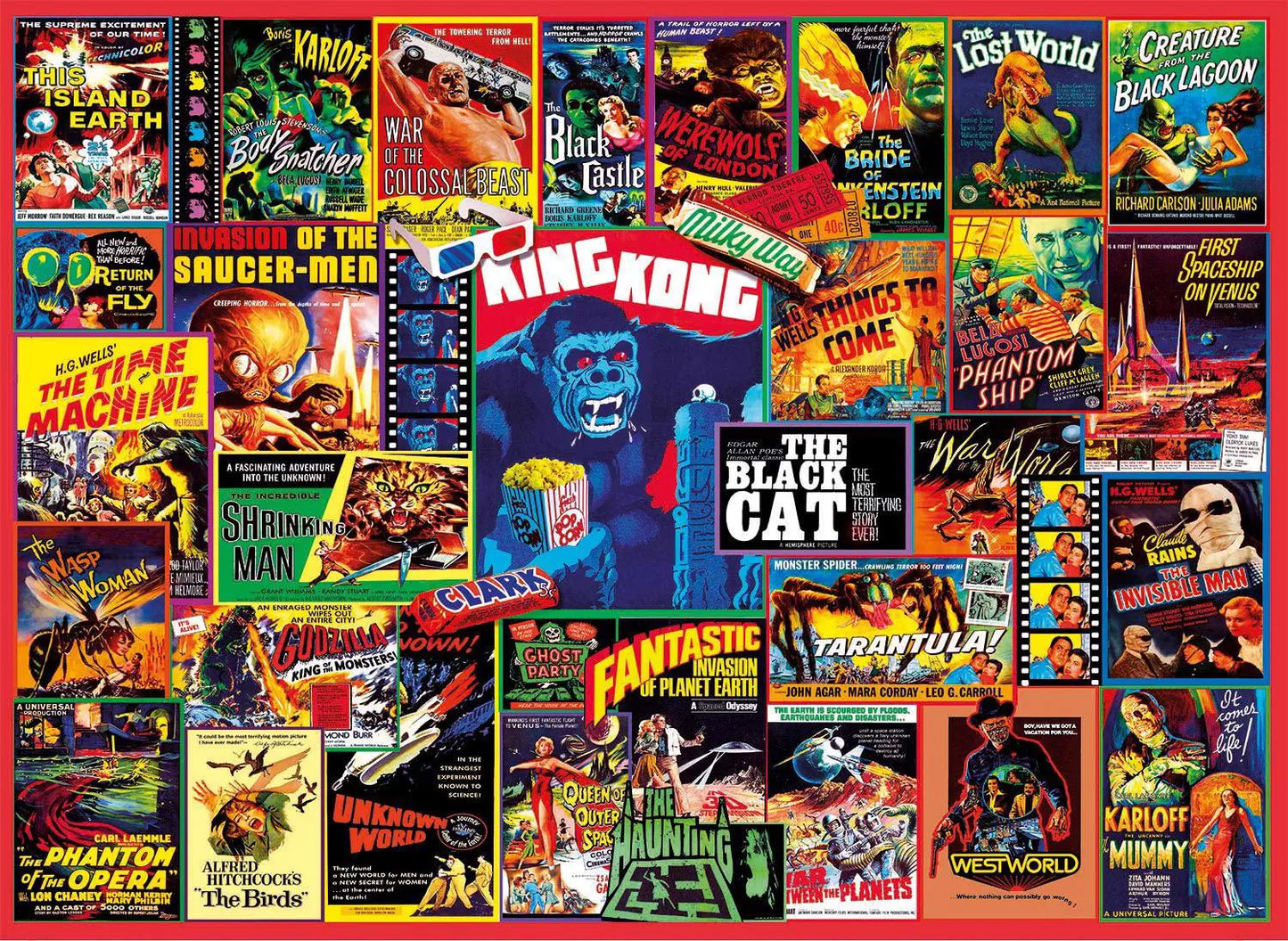 Clementoni Puzzle 1000 Peças - Thriller Classics High Quality Collection