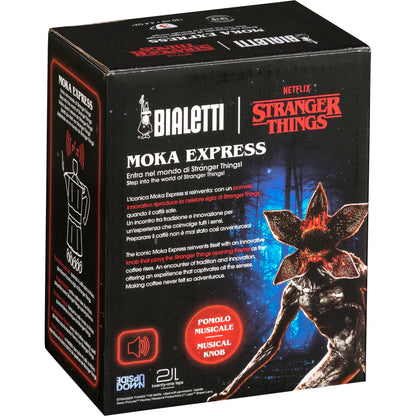 Cafeteira Bialetti Moka Express 3TZ Stranger Things