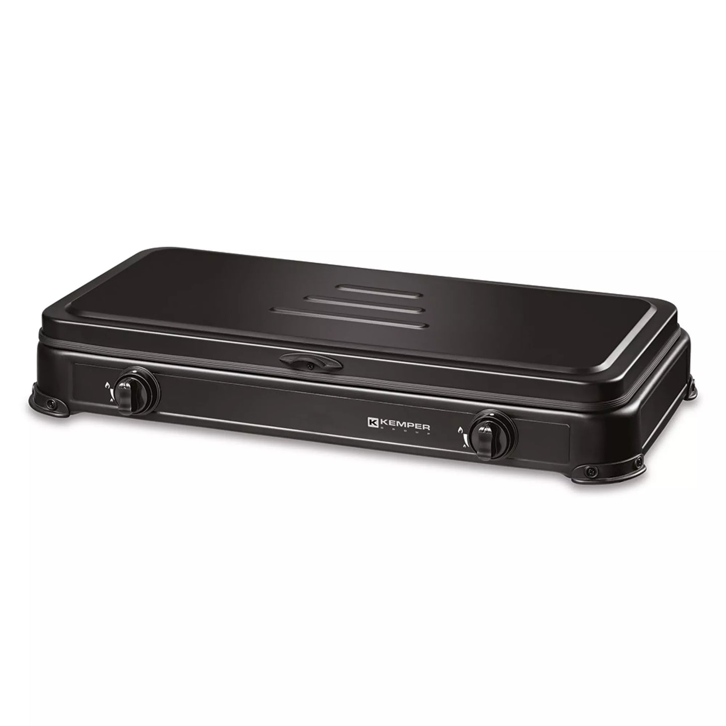 Fogão a Gás Kemper 2 Queimadores Butano/Propano Esmaltado Preto
