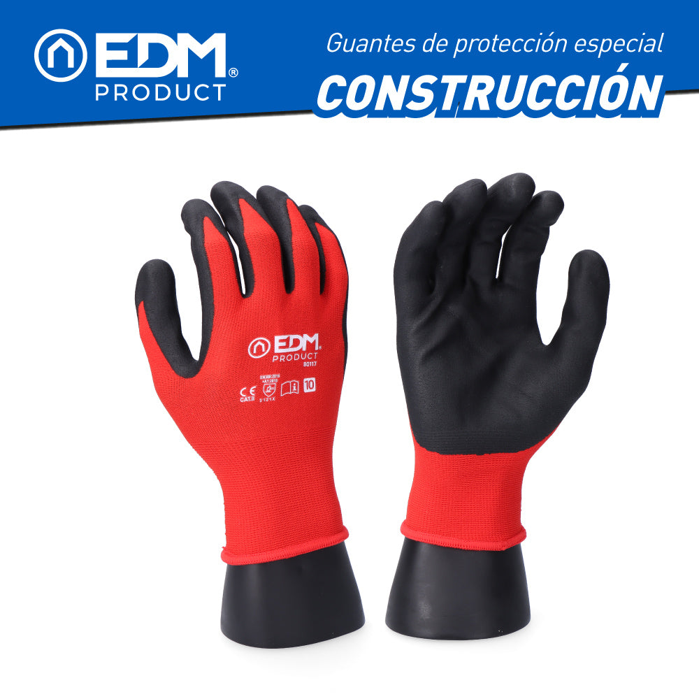 Luvas de proteÃ§Ã£o de construÃ§Ã£o especial tamanho 8_0