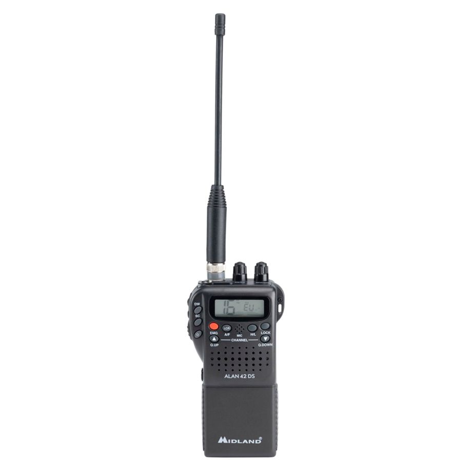 Rádio de Mão Midland / Preto / C1267_2