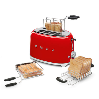 SMEG Torradeira 2X2 50´ Vermelha / TSF01RDEU