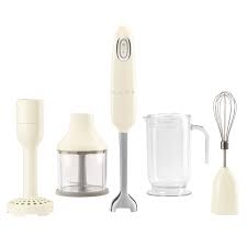SMEG HAND BLENDER WITH ACCESORIES 50´STYLE CREAM HBF03CREU_0