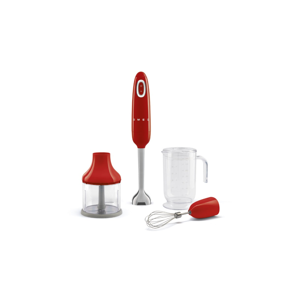 SMEG HAND BLENDER WITH ACCESORIES 50´STYLE BLUE RED HBF03RDEU_0