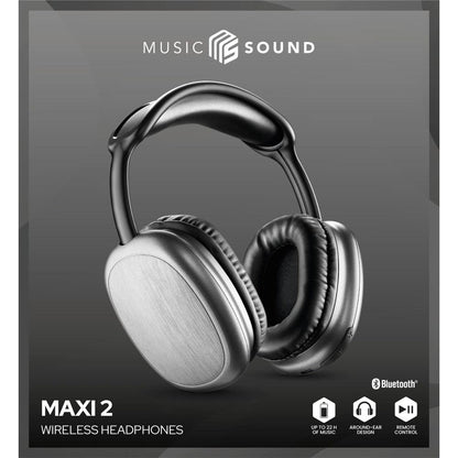 Auscultadores Bluetooth Music & Sound Maxi 2 Preto