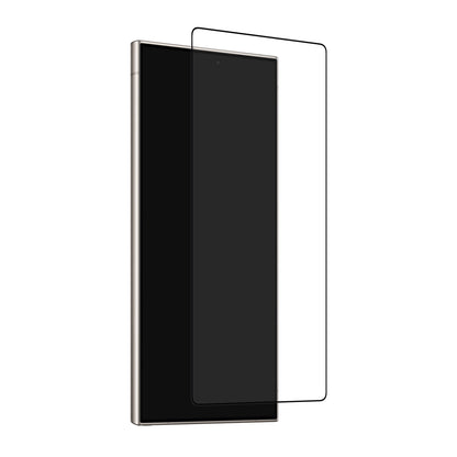 Película Vidro temperado Puro com moldura preta para Samsung Galaxy S25 Ultra