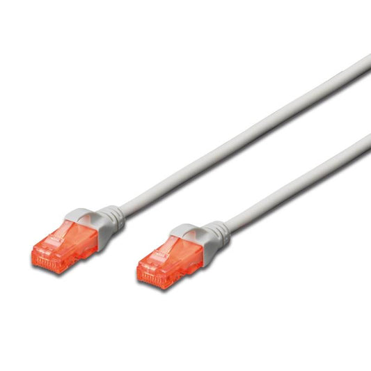 Cabo de Rede Ewent IM1033 Patch Cable / CAT 6 / UTP / 20m / Cinzento