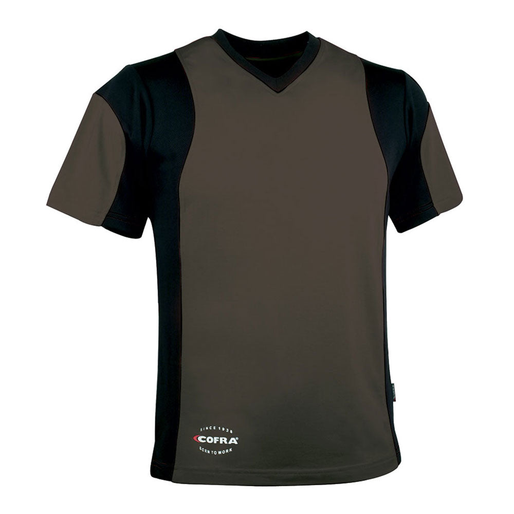 T-shirt java castanho/preto cofra tamanho m_0