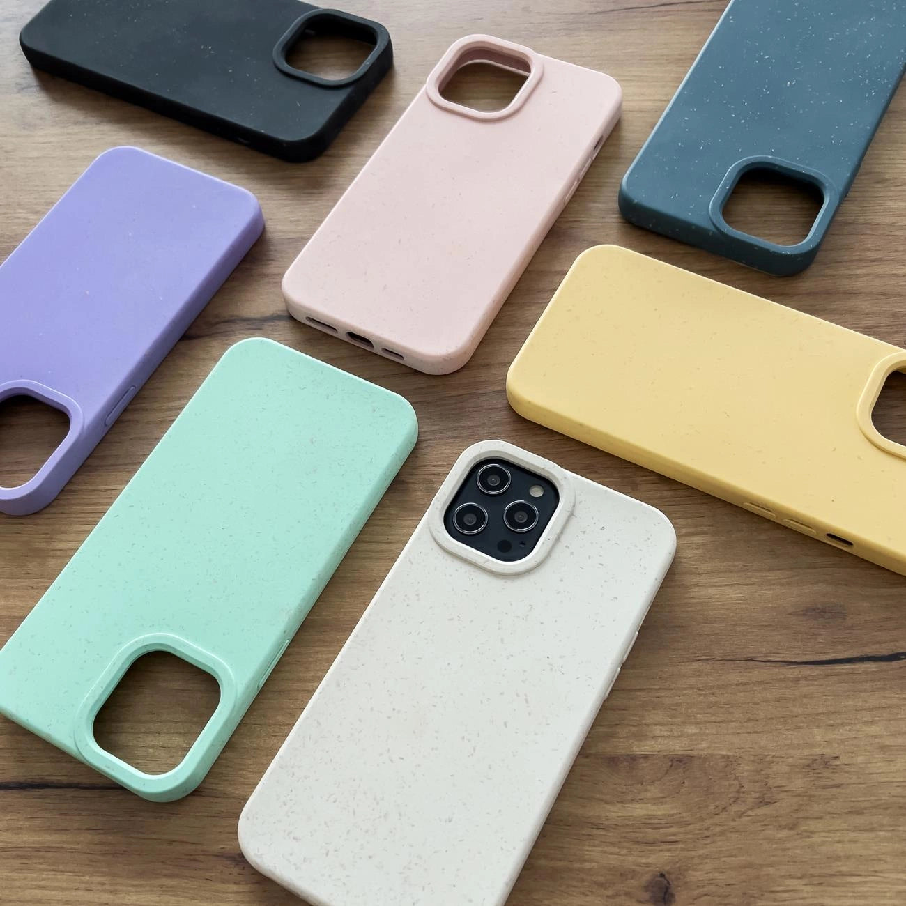 Eco Case Case for iPhone 12 Pro Silicone Cover Phone Cover Yellow_6