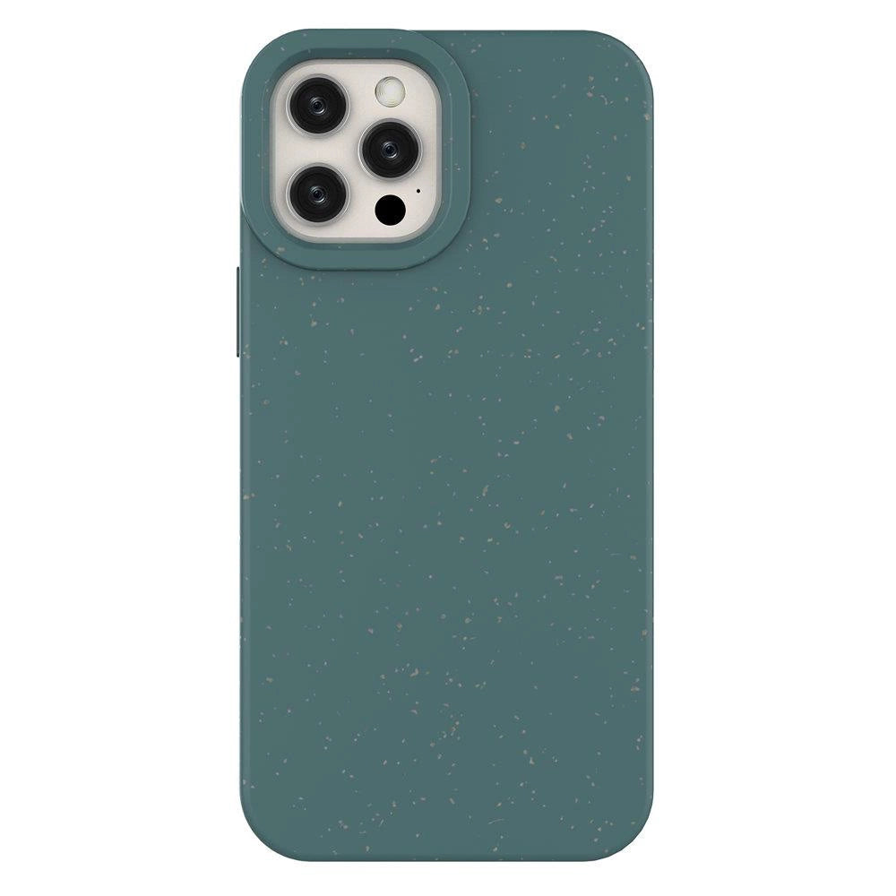 Eco Case Case for iPhone 12 Pro Max Silicone Cover Phone Cover Green_0