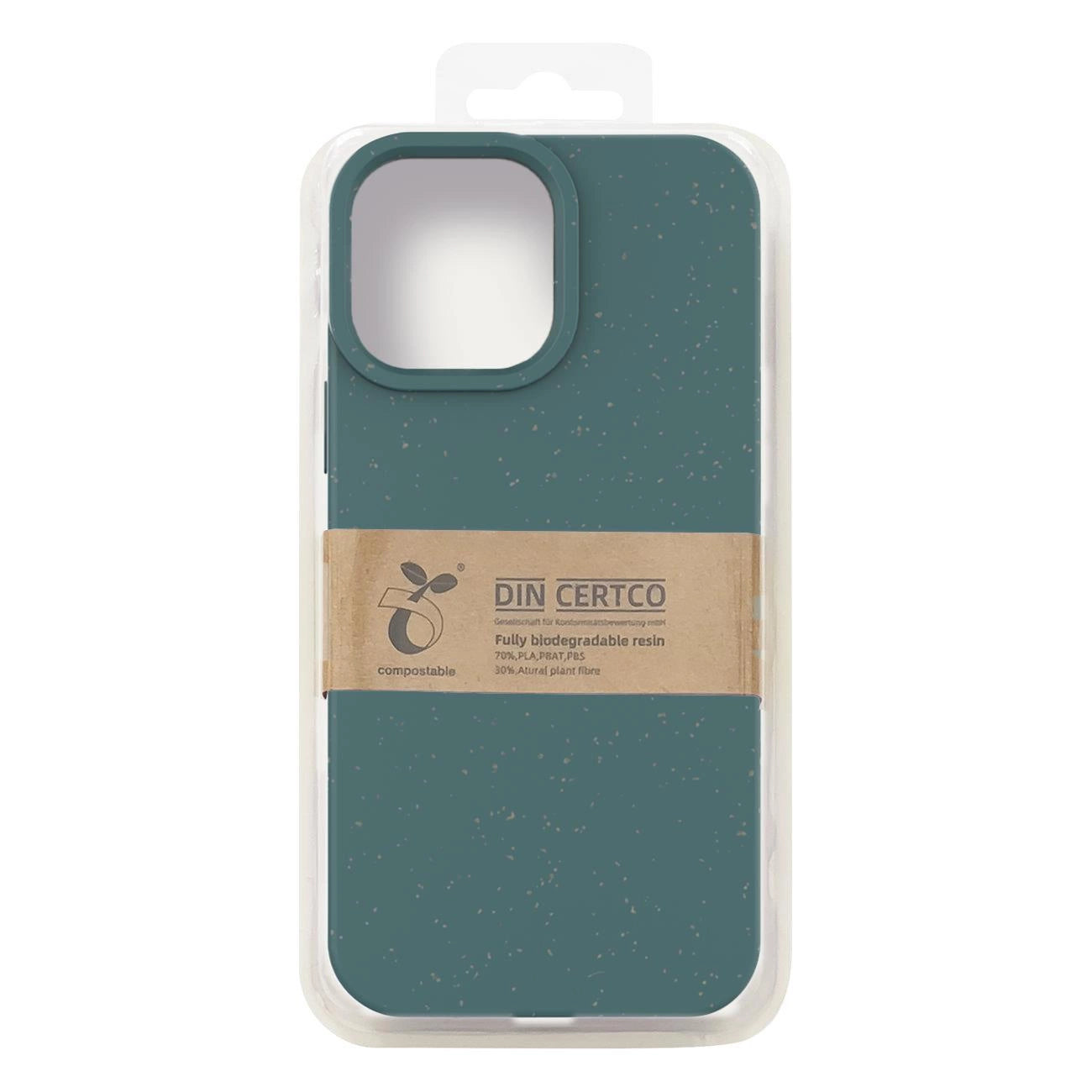 Eco Case Case for iPhone 12 Pro Max Silicone Cover Phone Cover Green_2