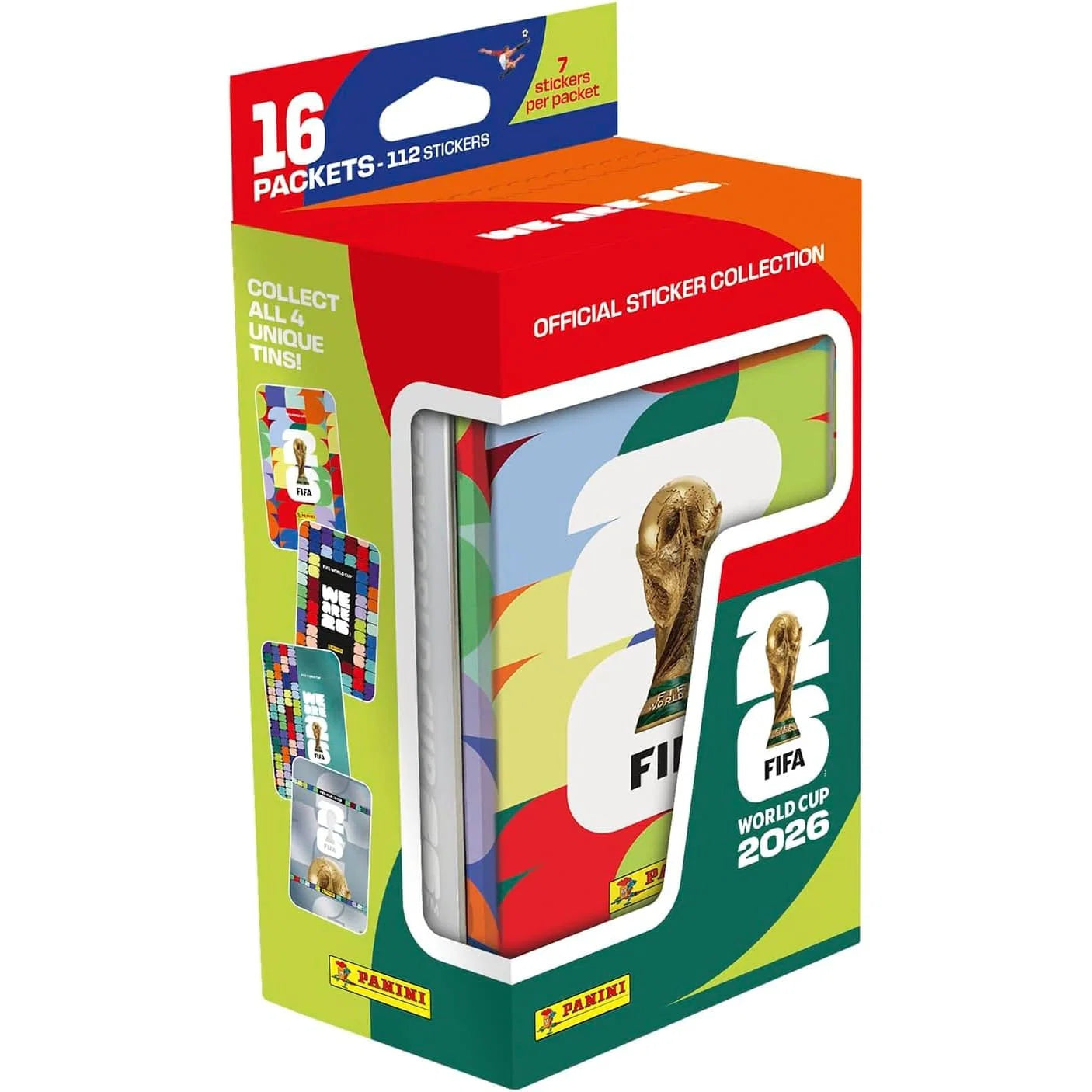 Panini FIFA World Cup 2026 Sticker Tin Pack 16