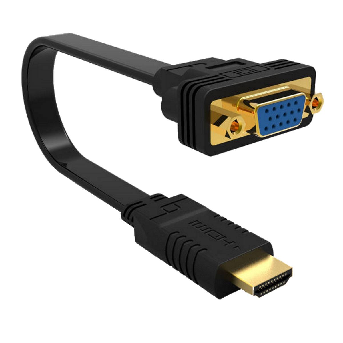 Cabo Conversor Ewent EW9869 HDMI-M para VGA-F 20cm Preto