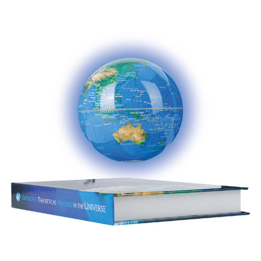 Lâmpada Levitante Magnética Earth 14 Globo LED Flutuante