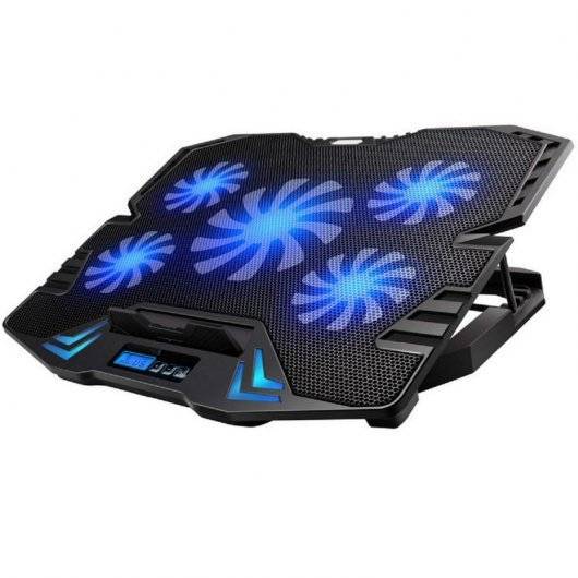 Base Ewent Notebook Cooling EW1259 c/ 2 x USB até 17"