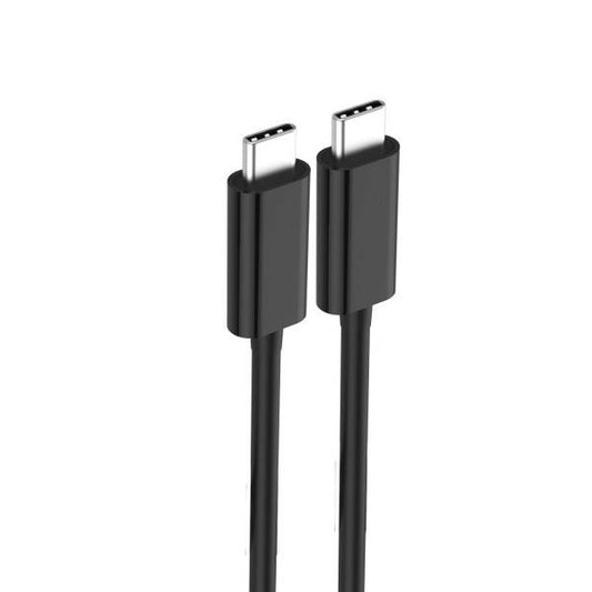 Cabo USB-C Ewent EC1036 / 60W / 1.8m / Preto
