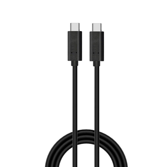 Cabo USB-C Ewent EC1046 / PD100W / 20Gbps / 4K / 1m / Preto