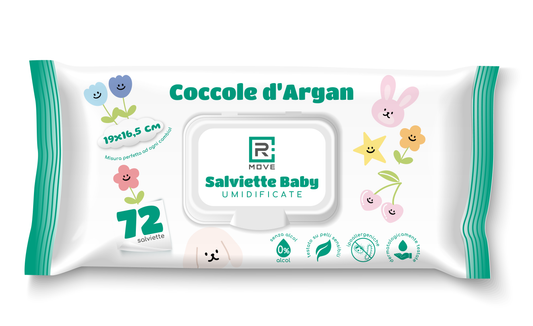 RMove Toalhitas Baby Umidificate Hidratantes Argan