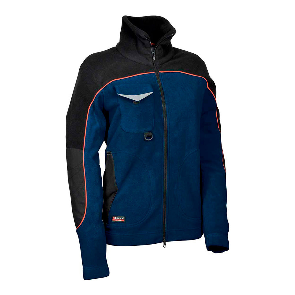 Casaco woman forro polar rider azul marinho preto cofra tamanho m_0