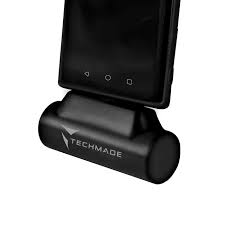 Powerbank Techmade 4500mAh USB-C + Stand / Preto / TM-PBWEAR_0