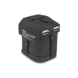 XPW2UTRAVEL Adattatore da viaggio + 2 USB Charger 2,1A_0