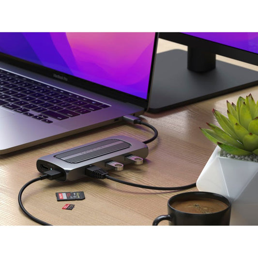 Adaptador Satechi USB-C Multiport MX / Space Gray / ST-UCMXAM_0