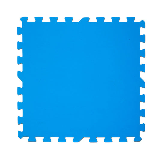 Protetor de chÃ£o de piscina, azul. 50 x 50 cm. 9 unidades_0