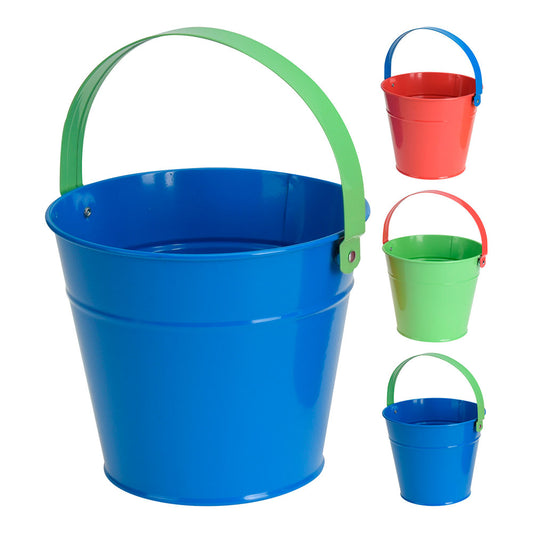 Balde de praia infantil Ã¸16x13cm cores sortidas_0
