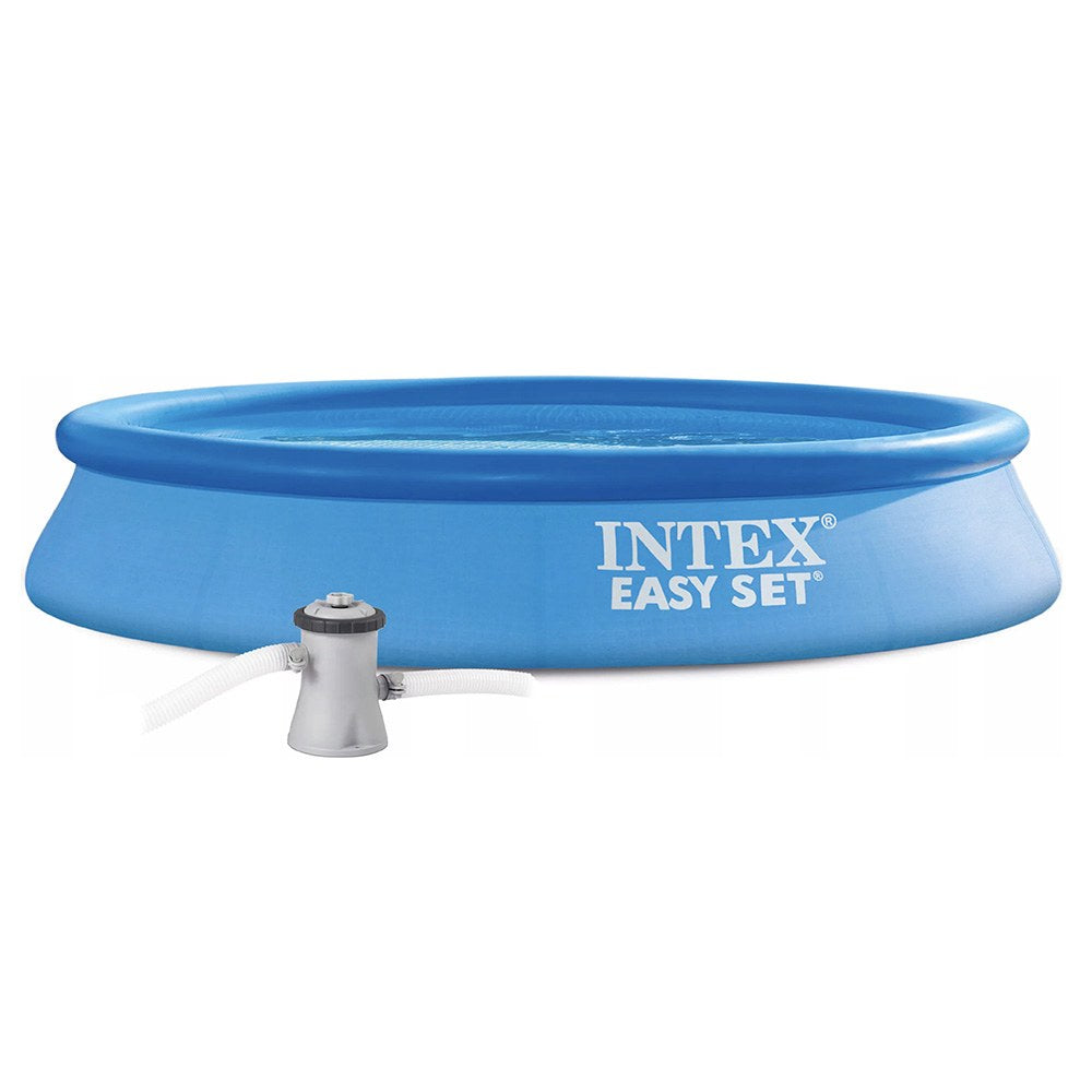 Piscina inflÃ¡vel redonda easy set, com bomba de filtro, Ã¸244 x 61 cm_0