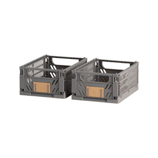 Caixa de armazenamento dobrÃ¡vel 17x12,5x7cm kit 2 peÃ§as_0