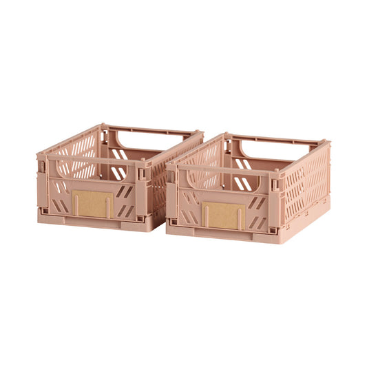 Caixa de armazenamento dobrÃ¡vel 25x16,5x10cm kit 2 peÃ§as_0