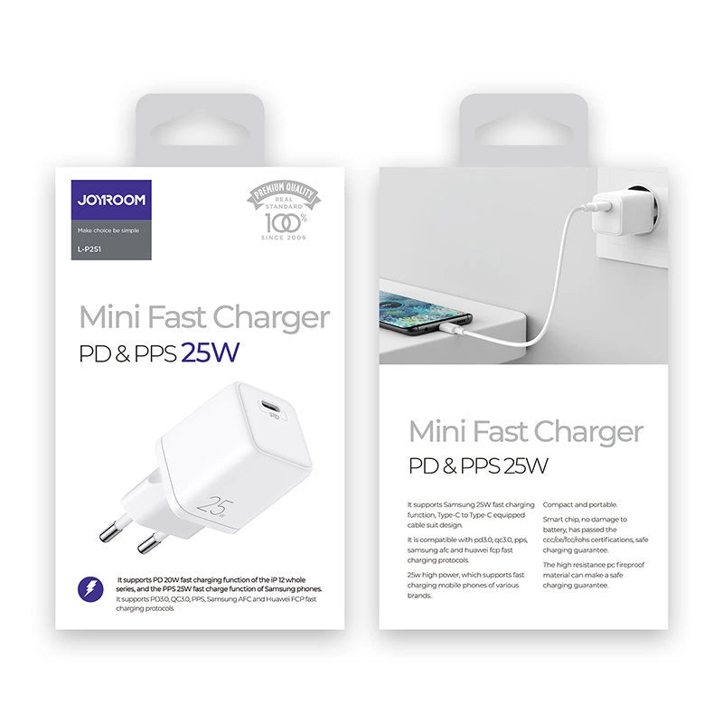 Mini Intelligent Charger PD 25W Joyroom L-P251 (white)_4