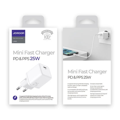Mini Intelligent Charger PD 25W Joyroom L-P251 (white)_4