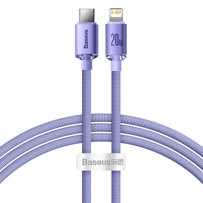 Baseus CAJY000205 Lightning - USB-C PD cable 20W 480Mb/s 1.2m - purple_0