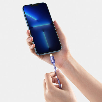 Baseus CAJY000205 Lightning - USB-C PD cable 20W 480Mb/s 1.2m - purple_17