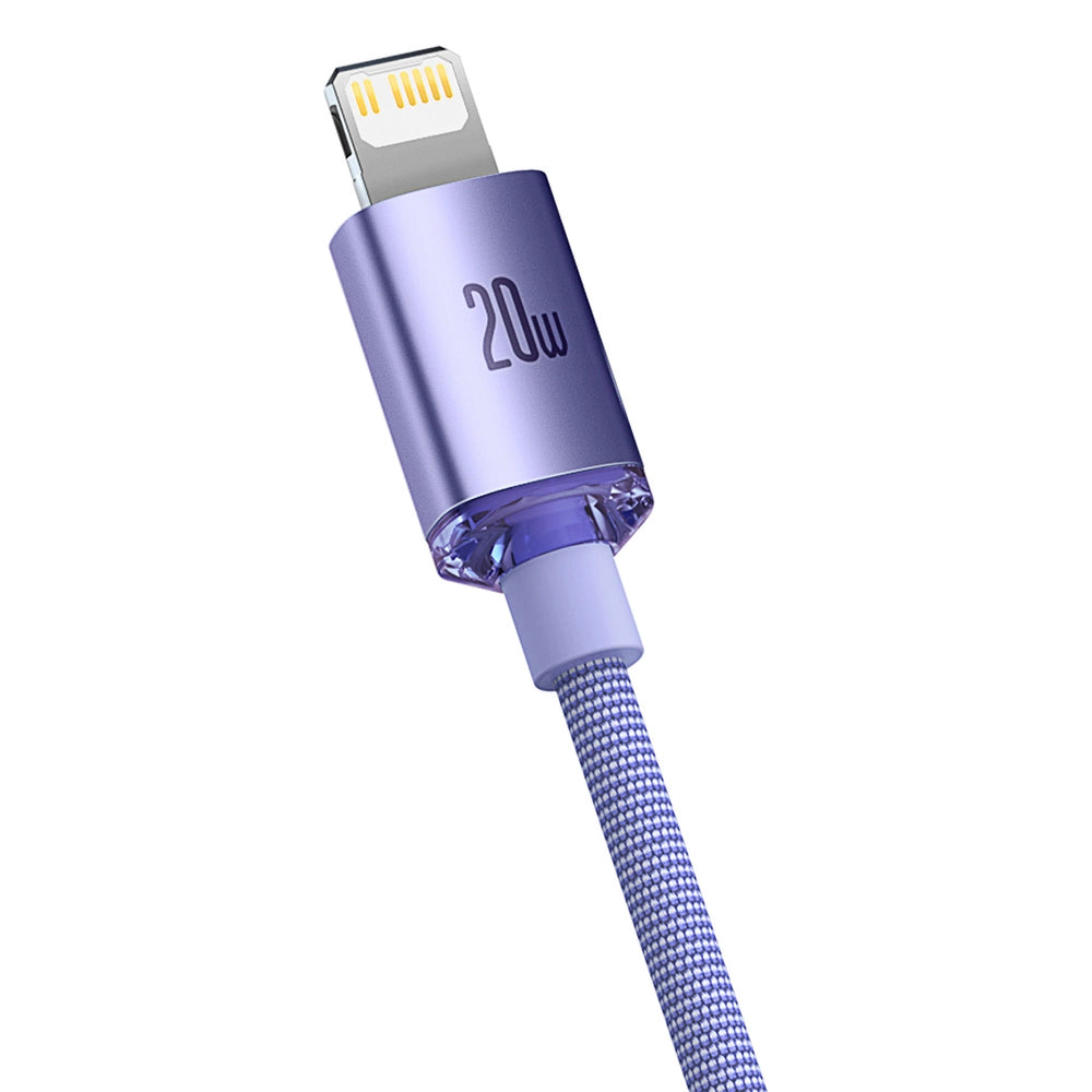 Baseus CAJY000205 Lightning - USB-C PD cable 20W 480Mb/s 1.2m - purple_4
