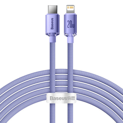 Baseus CAJY000305 Lightning - USB-C PD cable 20W 480Mb/s 2m - purple_1