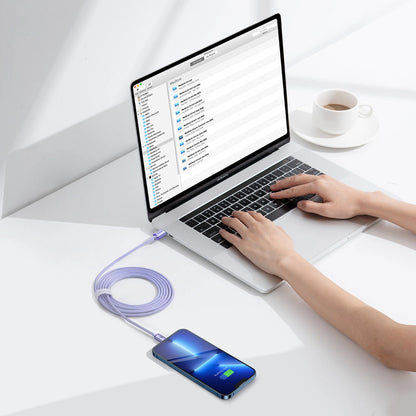 Baseus CAJY000305 Lightning - USB-C PD cable 20W 480Mb/s 2m - purple_13