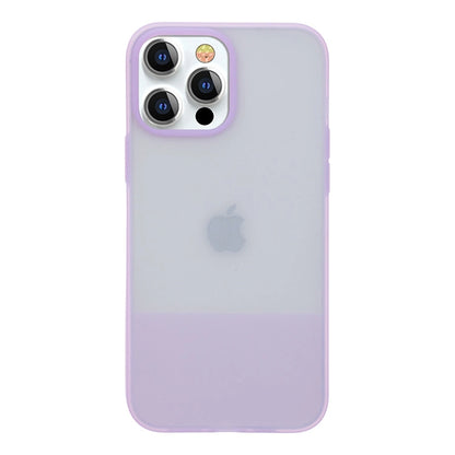 Kingxbar Plain Series case cover for iPhone 13 Pro silicone case purple_0